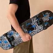 Custom Skateboard. Calligraph, and DIY project by Julia Koverzneva - 09.23.2023