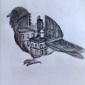 Sovrapposizione di immagini. Traditional illustration project by Margherita Peluso - 09.23.2023
