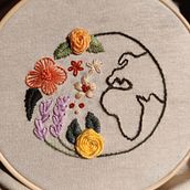 Il mio progetto del corso: Ricamo a mano anatomico e floreale per capi e accessori. Een project van Borduurwerk, Upc, cling y Textielontwerp van Anna Rita - 15.09.2023