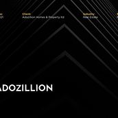 Adozillion Homes and Realty: Redesign. Design, Br, ing, Identit, Graphic Design, and Logo Design project by Ibraheem Adekola - 10.19.2021