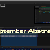 "September Abstrack " de mi proyecto de: Creación de ritmos Lo-fi con Ableton Live&Push. Music, and Music Production project by Félix Antonio Lirio Loli - 07.20.2023
