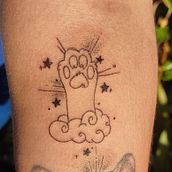 Mi proyecto del curso: Tatuaje para principiantes. Desenho de tatuagens projeto de lianur - 22.08.2023