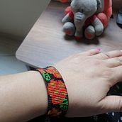 Mi proyecto del curso: Diseño y creación de joyería con mostacillas. Un proyecto de Diseño de complementos, Artesanía, Diseño de jo, as y Tejido de pchalejandra - 23.09.2023