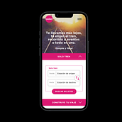 Ouigo - Diseño UX/UI. UX / UI, and Graphic Design project by Daniel Chaves - 03.26.2023