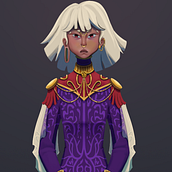 Meu projeto do curso: Concept art para design de personagens e worldbuilding. Traditional illustration, Character Design, Digital Illustration, Concept Art, Digital Drawing, and Digital Painting project by Gabrielle Gomes - 09.24.2023