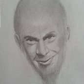 My project for course: Realistic Portrait with Graphite Pencil. Un progetto di Illustrazione tradizionale, Belle arti, Bozzetti, Disegno a matita, Disegno, Disegno di ritratti, Disegno realistico, Disegno artistico e Disegno anatomico di philstore - 26.09.2023