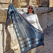 Scialle Athena. Un proyecto de Diseño y Tejido de punto de Carla Positano - 29.09.2022