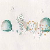 Mon projet du cours : Illustration jeunesse sur Procreate : créez une scène magique. Ilustração digital, Ilustração infantil, Pintura digital, e Álbum ilustrado projeto de Nathalie B - 26.09.2023