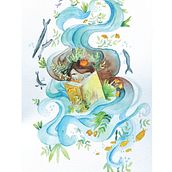 Il mio progetto del corso: Tecniche ad acquerello per illustrazioni da sogno. Un projet de Illustration traditionnelle, Dessin, Aquarelle et Illustration éditoriale de ALESSANDRA VISSER - 26.09.2023