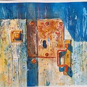 Mein Abschlussprojekt für den Kurs: Aquarell Textur-Meisterkurs. Projekt z dziedziny  Sztuki piękne,  Malarstwo i Malowanie akwarelą użytkownika evahribernig - 27.09.2023