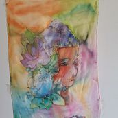 Buda . Painting, Fashion Design, DIY, Textile D, eing, and Textile Design project by miscositaspreferidas2 - 09.27.2023