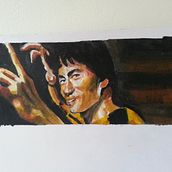 Painting a movie scene. Un progetto di Disegno di ritratti e Pittura di philstore - 27.09.2023