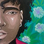 Autoretrato. Traditional illustration, and Painting project by Tomas Lucas - 09.28.2023