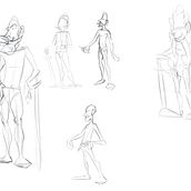 My project for course: Concept Art: Character Design & Worldbuilding. Ilustração tradicional, Design de personagens, Ilustração digital, Concept Art, Desenho digital, e Pintura digital projeto de Pedro Valim - 26.09.2023