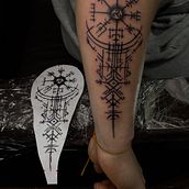 Mi proyecto del curso: Tatuaje para principiantes llevo un par de meses aprendiendo por mi cuenta y este curso solo me confirmo mis conocimientos. muchas gracias. Tattoo Design project by Francisca Isla - 09.19.2023