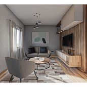 Mi proyecto del curso: Diseño de interiores de principio a fin. Interior Architecture, Interior Design, Interior Decoration, and Spatial Design project by JOHN SEBASTIAN MONDRAGON MAYO - 09.26.2023