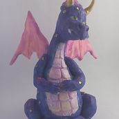 Purple chocolate dragon . % Brenda Helfrich tarafından hazırlanan Yemek Stilistliği projesi - 09.23.2023