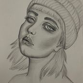 Il mio progetto del corso: Ritratto su blocco da disegno: esplora il volto umano. Un progetto di Bozzetti, Disegno, Disegno di ritratti, Disegno artistico e Sketchbook di Angela D'Apuzzo - 29.09.2023