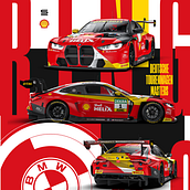 BMW M4 GT3 Social media Ein Projekt aus dem Bereich Design, Design von Kraftfahrzeugen, Br und ing und Identität von Douglas Isaias da Silva e Souza - 18.09.2023