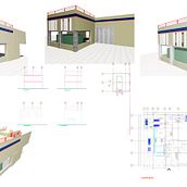 Proyecto Foráneo para Axtel ampliación Data Center en Monterrey . Architecture project by Martha Alva - 09.30.2023