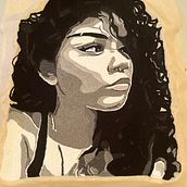 My project for course: Punch Needle Embroidery: From Pictures to Portraits. Un progetto di Ricamo, Punch needle e Textile Design di Vera Silva - 29.09.2023