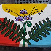 Mi proyecto del curso: Decoración de muebles con pintura acrílica. DIY, Woodworking, Decorative Painting, Furniture Restoration, Upc, and cling project by fabiola_32_1 - 10.01.2023