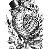 My project for course: Blackwork Tattoo Design. Een project van Traditionele illustratie, Digitale illustratie y Tatoeageontwerp van Leonardo Ley - 01.10.2023