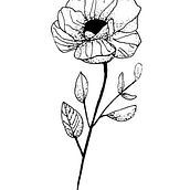 My project for course: Blackwork Tattoo Design. Traditional illustration, Digital Illustration, and Tattoo Design project by Olga Van Britsom - 10.01.2023