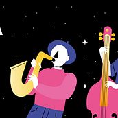 Nacho Casado - Mediterralia. Un proyecto de Ilustración tradicional, Diseño, Motion Graphics, Cine, vídeo, televisión, Dirección de arte, Música, Animación 2D, Ilustración vectorial e Ilustración animada de Notable Studio - 01.01.2023