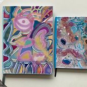 Mi proyecto del curso: Diseño y encuadernación de sketchbooks. Traditional illustration, Arts, Crafts, Bookbinding, DIY, and Sketchbook project by Yoanna Eissler - 10.02.2023