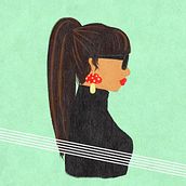 My project for course: Lifestyle Illustration for Vibrant and Expressive Characters. Ilustração tradicional, Design de personagens, Desenho, e Pintura guache projeto de Gabi Guerra - 02.10.2023