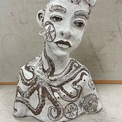 My project for course: Introduction to Clay Figurative Sculpture. Fine Arts, and Sculpture project by tamara_wascovich - 10.03.2023