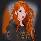 My project for course: Cartoon-Style Character Portraits with Procreate. Design de personagens, Ilustração digital, Desenho digital, e Pintura digital projeto de genaellet - 03.10.2023