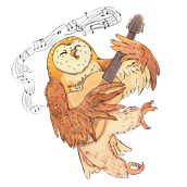 Children's Book Illustration: the owl and the pussy cat. Traditional illustration, Character Design, and Drawing project by Junie Tan - 06.30.2022