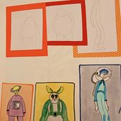 Alienígenas. Traditional illustration project by Valniza Maria Nobre Weishaupt - 10.03.2023