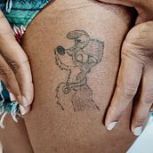 Meu projeto do curso: Tatuagem para principiantes. Tattoo Design project by ray_j_santos290 - 10.03.2023