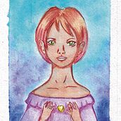 Mi proyecto del curso: Ilustración manga en acuarela. Traditional illustration, Drawing, Watercolor Painting, and Manga project by Grace Luna - 10.03.2023