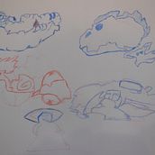 Mi proyecto del curso: Técnicas de dibujo en sketchbook para principiantes. Character Design, Sketching, Pencil Drawing, Drawing, and Sketchbook project by Eddú Santos - 10.03.2023