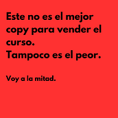 Mi proyecto del curso: Copywriting para copywriters. Advertising, Cop, writing, Stor, telling, and Communication project by Sabri Cordoba - 10.03.2023