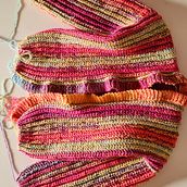 Meu projeto do curso: Crochê: crie roupas com apenas uma agulha. Fashion Design, Fiber Arts, DIY, Crochet, and Textile Design project by bio.cristhiane - 10.20.2023