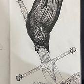 Mi proyecto del curso: Ilustración realista de pájaros con elementos creativos. Pencil Drawing, Drawing, Ink Illustration, and Naturalistic Illustration project by Joaquín Góngora Pedrero - 09.29.2023
