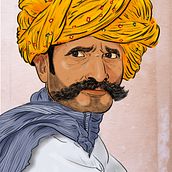 My project for course: Digital Fantasy Portraits with Photoshop. Traditional illustration, Drawing, Digital Illustration, Portrait Drawing, Digital Drawing, and Digital Painting project by Siddhant Chaudhary - 10.04.2023