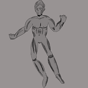 My project for course: Illustration for Comics: Anatomy of a Superhero . % Mehmet HALLAC tarafından hazırlanan Geleneksel illüstras, on, Karakter Tasarımı, Çizgi roman, Kalem Çizimi, Ve Şekil Çizimi projesi - 10.03.2023