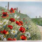 My project for course: Illustrating the Natural World with Watercolor and Charcoal. Traditional illustration, Painting, and Naturalistic Illustration project by Dixie Davis - 10.03.2023