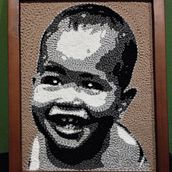 My project for course: Punch Needle Embroidery: From Pictures to Portraits. Un progetto di Ricamo, Punch needle e Textile Design di noha_mostafa_adam - 05.10.2023