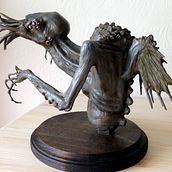 CTHULU sculpture. Sculpture, and Character Design project by brianrobertphillips82 - 10.05.2023