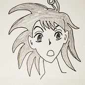 My project for course: The Art of Manga: Drawing Unique Characters. Character Design, Pencil Drawing, Drawing, Ink Illustration, and Manga project by rajalakshmi - 10.05.2023