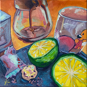 My project for course: Contemporary Oil Painting Techniques. Fine Arts, Painting, and Oil Painting project by lekolora - 10.19.2023