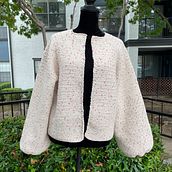 Mi proyecto del curso: Top-down: prendas a crochet de una sola pieza. Fashion Design, Fiber Arts, DIY, Crochet, and Textile Design project by Anabel Atilano Arias - 10.05.2023