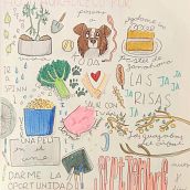 Mi proyecto del curso: Diario ilustrado: una práctica diaria y consciente. Fine Arts, Sketching, Creativit, Drawing, and Sketchbook project by Andrea V - 10.05.2023